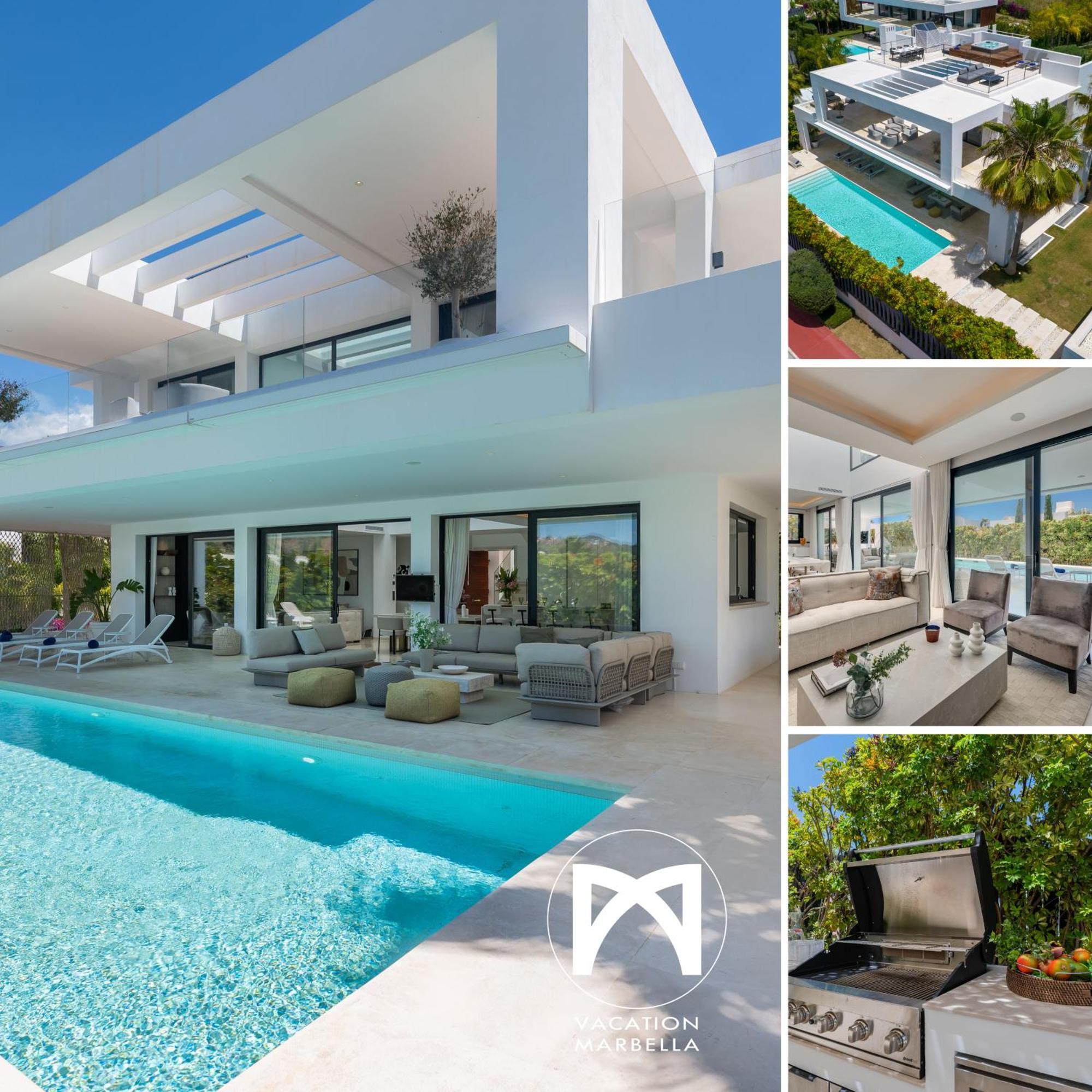 Villa Vacation I Jomo, New Built Villa, Rooftop Jacuzzi, Heated Pool *